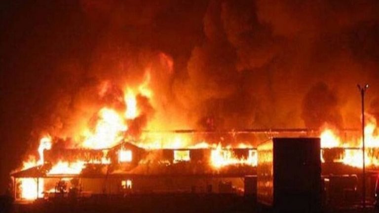 Fire in Kano